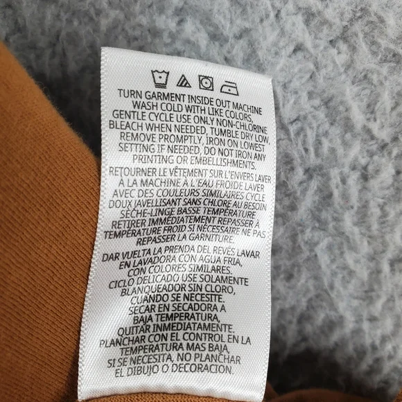 Timberland Long Sleeve T Shirt Boys XL Logo Graphic Print Tan - Picture 10 of 11